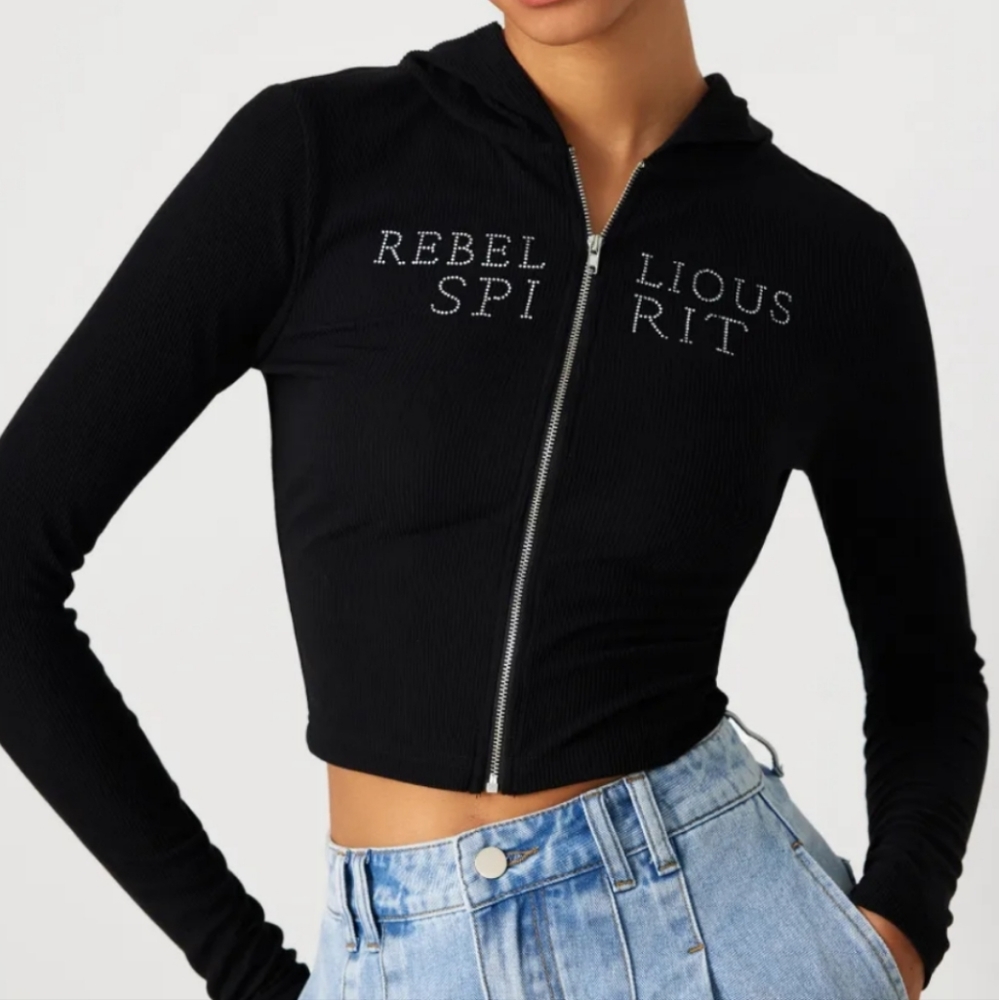 Crop Hoodie